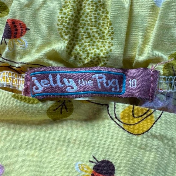 Vintage 00s Y2K Floral Yellow Wrap Skirt, Cottage Fairy Kidcore Vibes - Picture 6 of 9